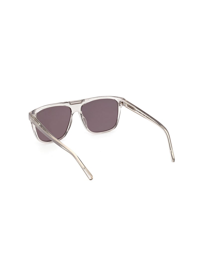 GUESS Men's UV Protection Square Sunglasses - GU0005620A58 - Lens Size: 58 Mm - Image 3